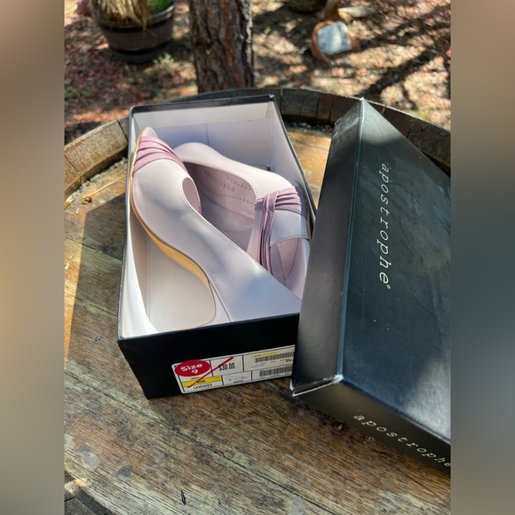 Apostrophe Mimi Lavender Open Toe Heel - Picture 6 of 8